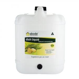 Abode Dishwashing Liquid Ginger & Lemongrass BULK 15lt  (UNIT)