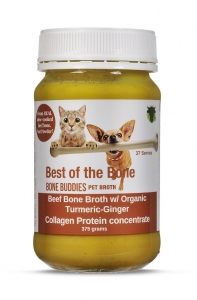 BEST OF THE BONE BROTH FOR PETS TURMERIC 375G (BOX OF 8)
