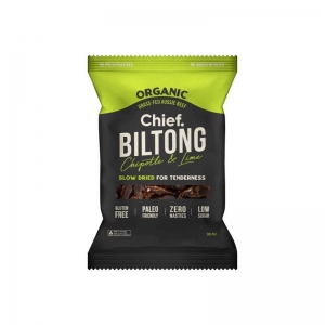 CHIEF CHIPOTLE & LIME BILTONG 30g (box of 12)