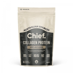 CHIEF AUSTRALIAN COLLAGEN PROTEIN UNFLAVOURED 450G (UNIT)