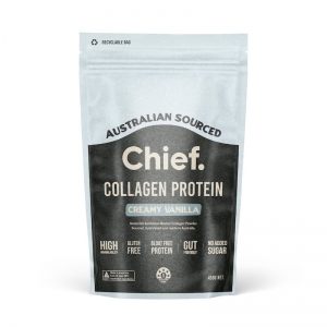 CHIEF AUSTRALIAN COLLAGEN PROTEIN CREAMY VANILLA 450G (UNIT)