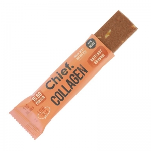 Chief Collagen Bar Hazelnut Brownie 45g (box of 12)