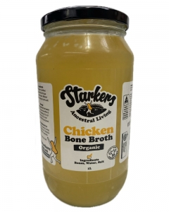 STARKERS ORGANIC CHICKEN BONE BROTH 500ML (BOX OF 12)